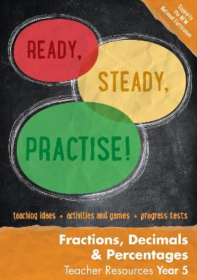 Book cover for Year 5 Fractions, Decimals and Percentages Teacher Resources