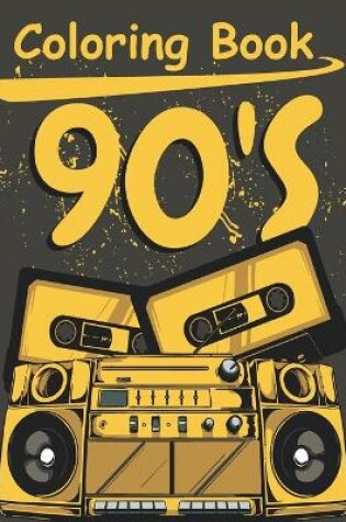 Cover of 90s Coloring Book