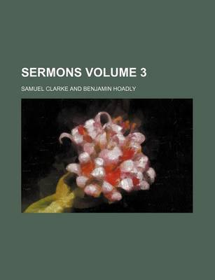 Book cover for Sermons Volume 3