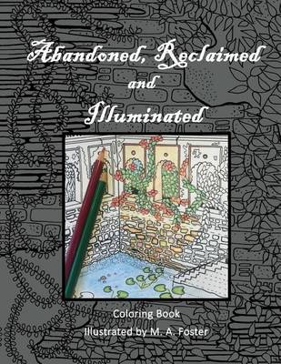 Book cover for Abandoned, Reclaimed, Illuminated Coloring Book