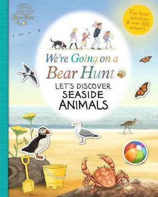 Book cover for We're Going on a Bear Hunt: Let's Discover Seaside Animals