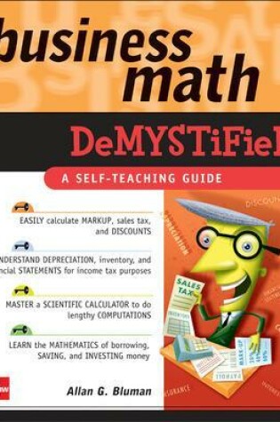 Cover of Business Math Demystified