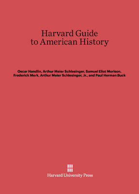 Book cover for Harvard Guide to American History