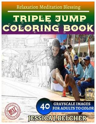 Book cover for Triple Jump Coloring Book for Adults Relaxation Meditation Blessing