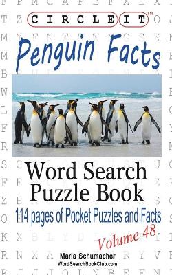 Book cover for Circle It, Penguin Facts, Word Search, Puzzle Book