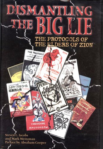 Book cover for Dismantling the Big Lie the Protocols of the Elders of Zion