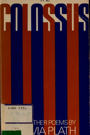 Cover of Colossus and Other Poems