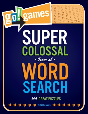 Cover of Go!Games Super Colossal Book of Word Search
