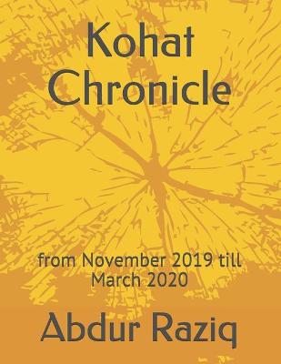 Book cover for Kohat Chronicle