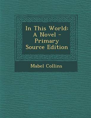 Book cover for In This World