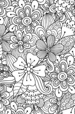 Cover of Journal Notebook Flower Pattern 2