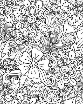 Cover of Journal Notebook Flower Pattern 2