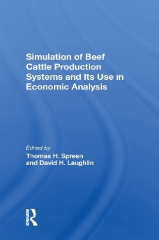 Cover of Simulation Of Beef Cattle Production Systems And Its Use In Economic Analysis