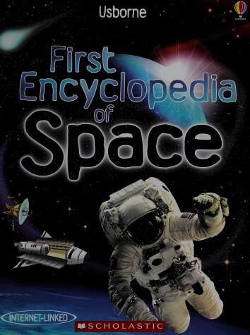 Book cover for Usborne First Encyclopedia of Space