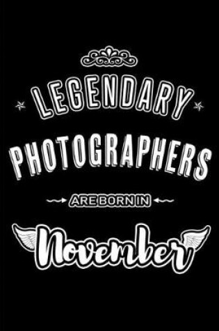 Cover of Legendary Photographers are born in November
