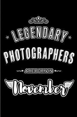 Book cover for Legendary Photographers are born in November