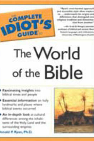 Cover of The Complete Idiot's Guide to the World of the Bible