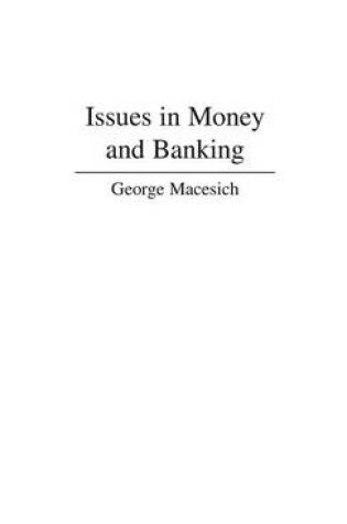 Cover of Issues in Money and Banking