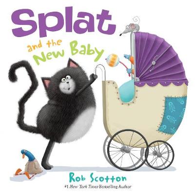 Book cover for Splat and the New Baby