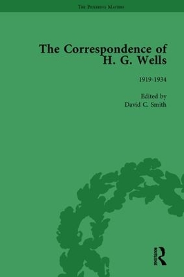 Book cover for The Correspondence of H G Wells Vol 3