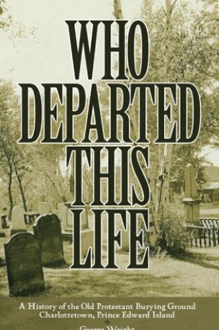 Cover of Who Departed This Life