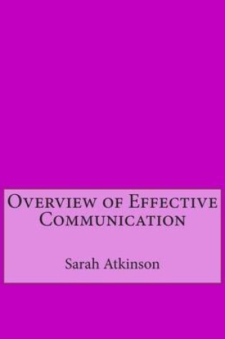 Cover of Overview of Effective Communication