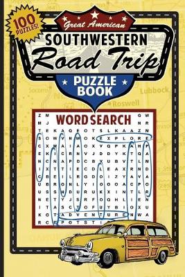 Book cover for Great American Southwestern Road Trip Puzzle Book