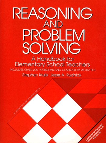 Book cover for Reasoning and Problem Solving