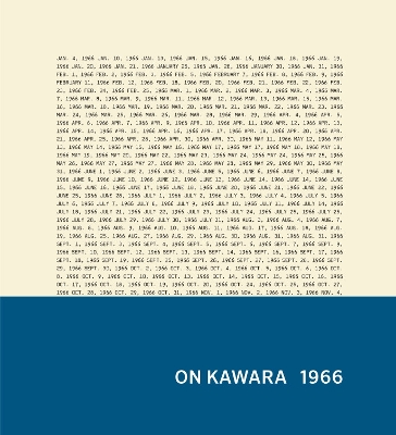 Book cover for On Kawara: 1966