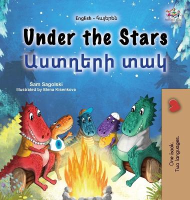 Cover of Under the Stars (English Armenian Bilingual Kids Book)