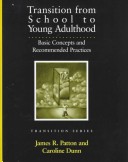 Book cover for Transition from School to Young Adulthood