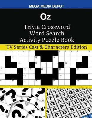 Book cover for Oz Trivia Crossword Word Search Activity Puzzle Book