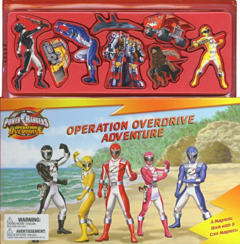 Book cover for Power Rangers Operation Overdrive Adventure