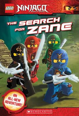 Book cover for The Search for Zane (Lego Ninjago: Chapter Book)