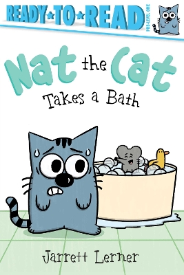 Book cover for Nat the Cat Takes a Bath