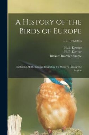 Cover of A History of the Birds of Europe