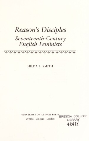 Book cover for Reason's Disciples