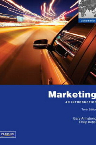 Cover of Marketing: An Introduction with MyMarketingLab