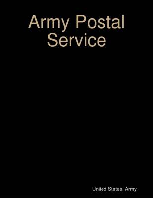 Book cover for Army Postal Service