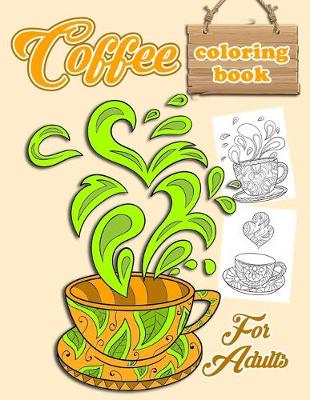 Cover of Coffee Coloring Book