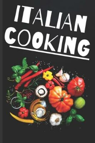 Cover of Blank Italian Recipe Book Journal - Italian Cooking