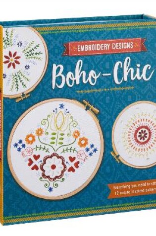 Cover of Embroidery Designs Boho-Chic