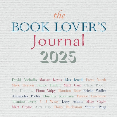 Book cover for The Book Lover's Journal 2025