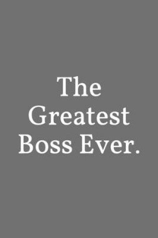 Cover of The Greatest Boss Ever