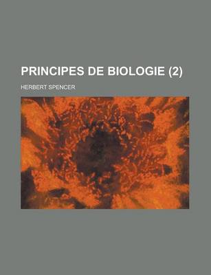 Book cover for Principes de Biologie (2)