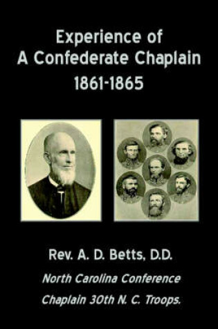 Cover of Experience of a Confederate Chaplain 1861-1865