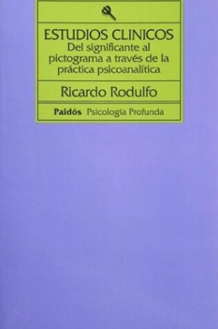 Cover of Estudios Clinicos