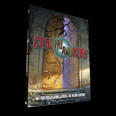 Book cover for Cthulhu Awakens: The AGE Roleplaying Game of the Weird Century