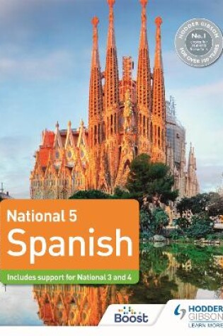 Cover of National 5 Spanish: Includes support for National 3 and 4