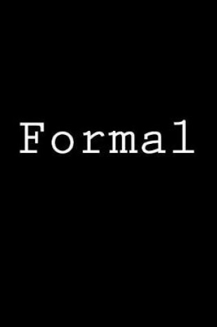 Cover of Formal